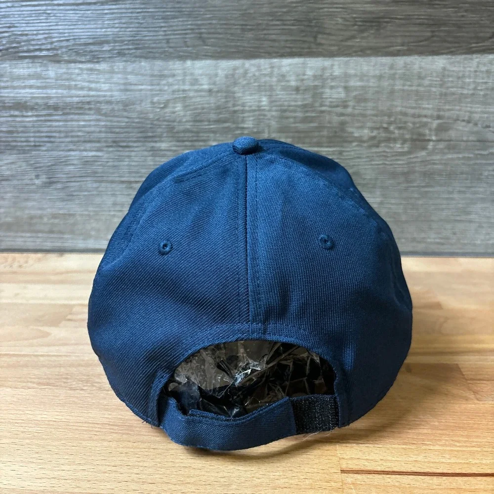 Cleveland Indians‎ Hat Cap Strap Back Blue Red Plain Logo MLB Baseball